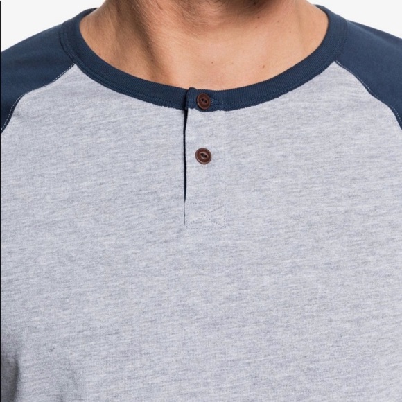 Henley - Long Sleeve Henley Top for Men - Picture 3 of 7